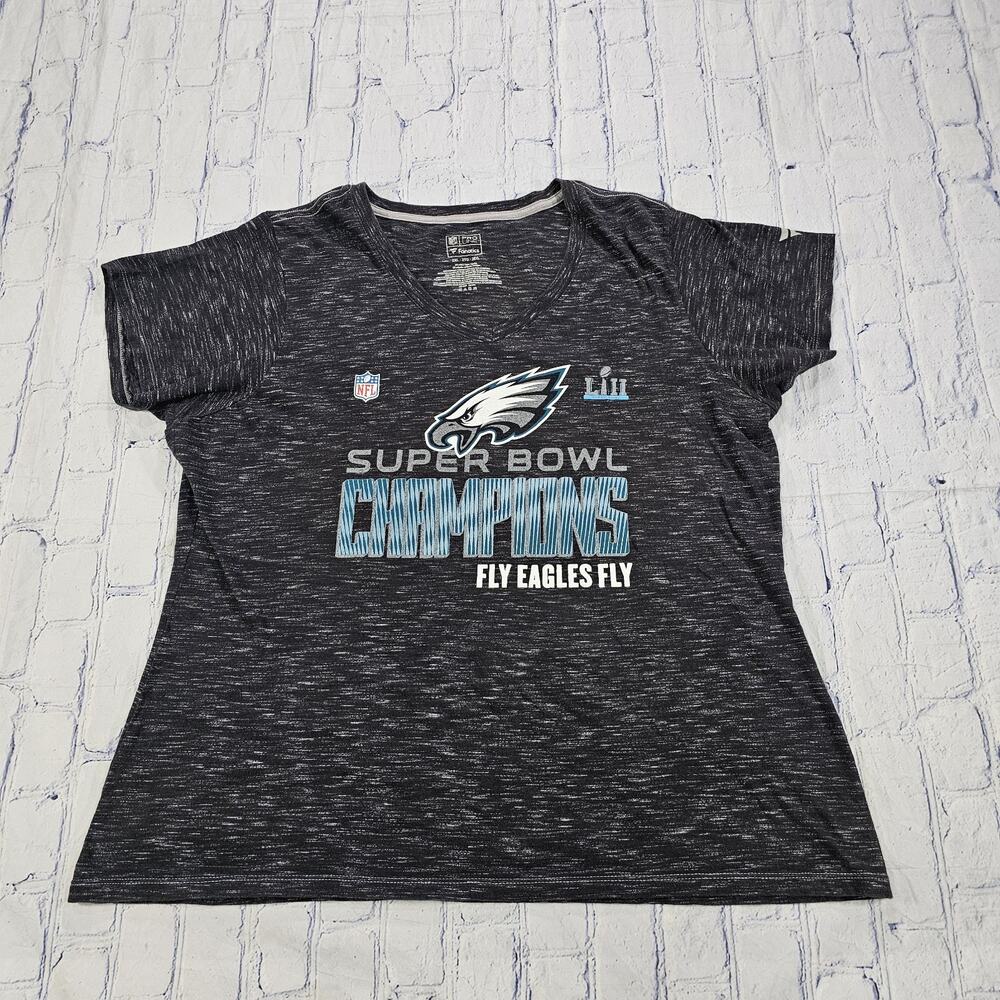 Philadelphia Eagles WOMENS 2XL NFL Pro Line Fanatics Super Bowl LII Champions